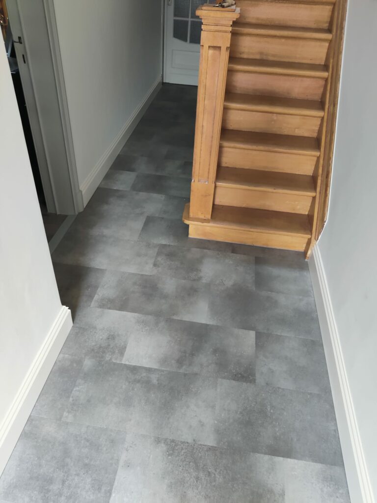 Restauratie van massief houten trap