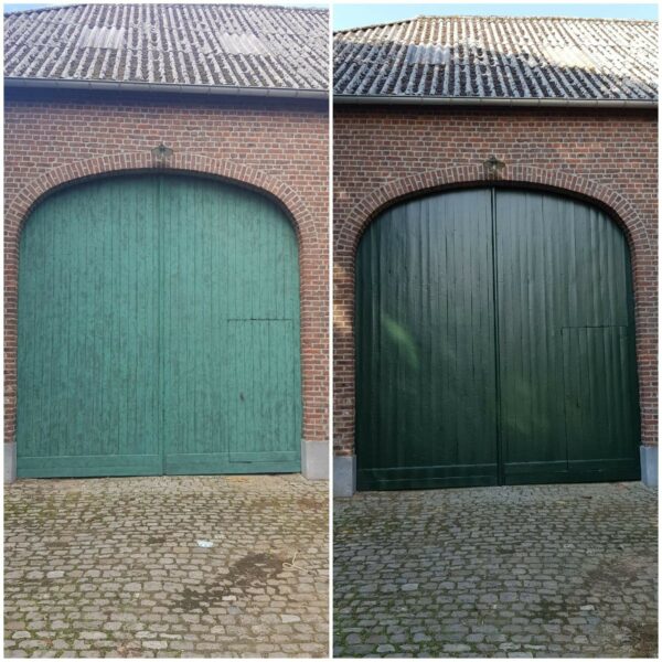 Restauratie garagepoorten