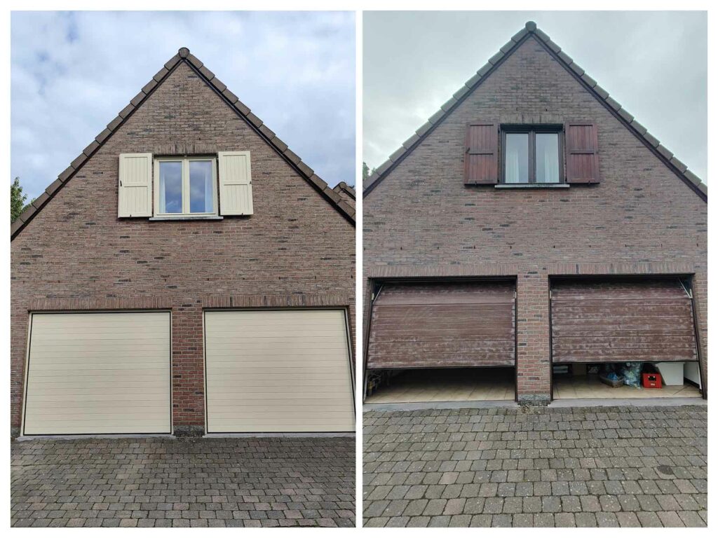 Garagepoort schilderen