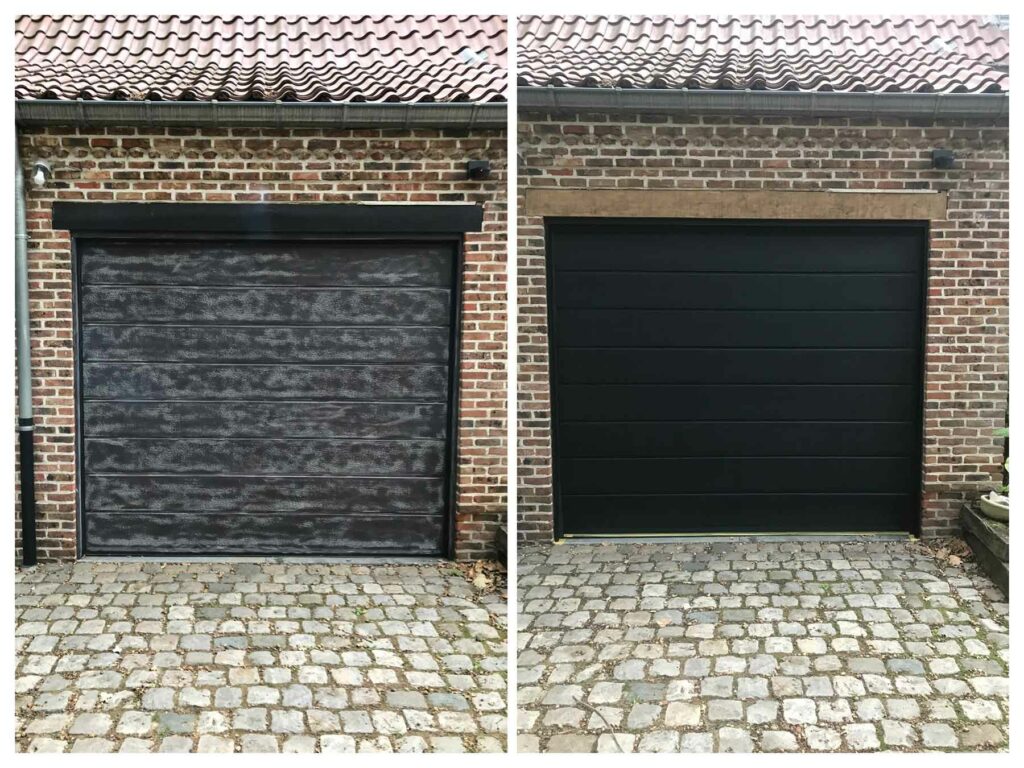 Garagepoort schilderen